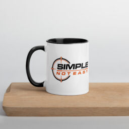 Simple Not Easy Logo Mug