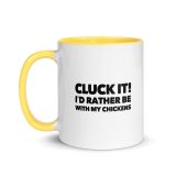 Cluck It!  Chicken Coffee Mug